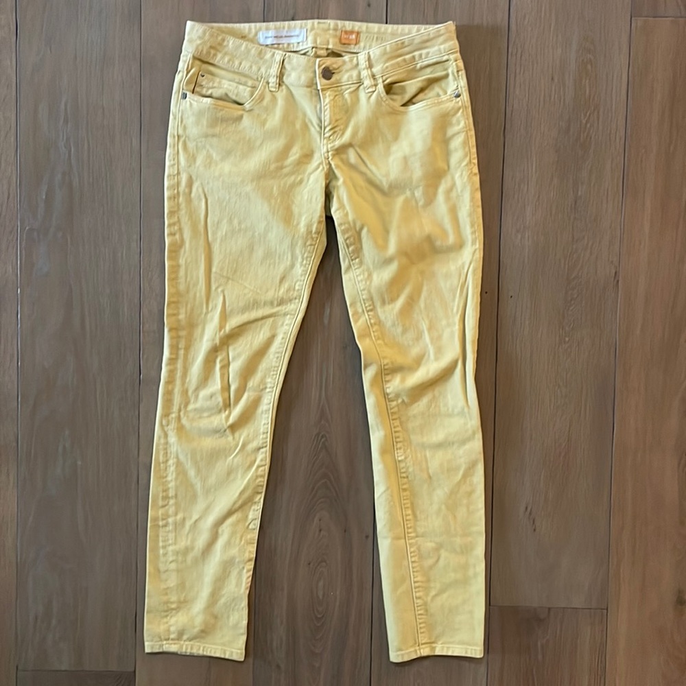 Pilcro yellow Denim Jeans- size 28